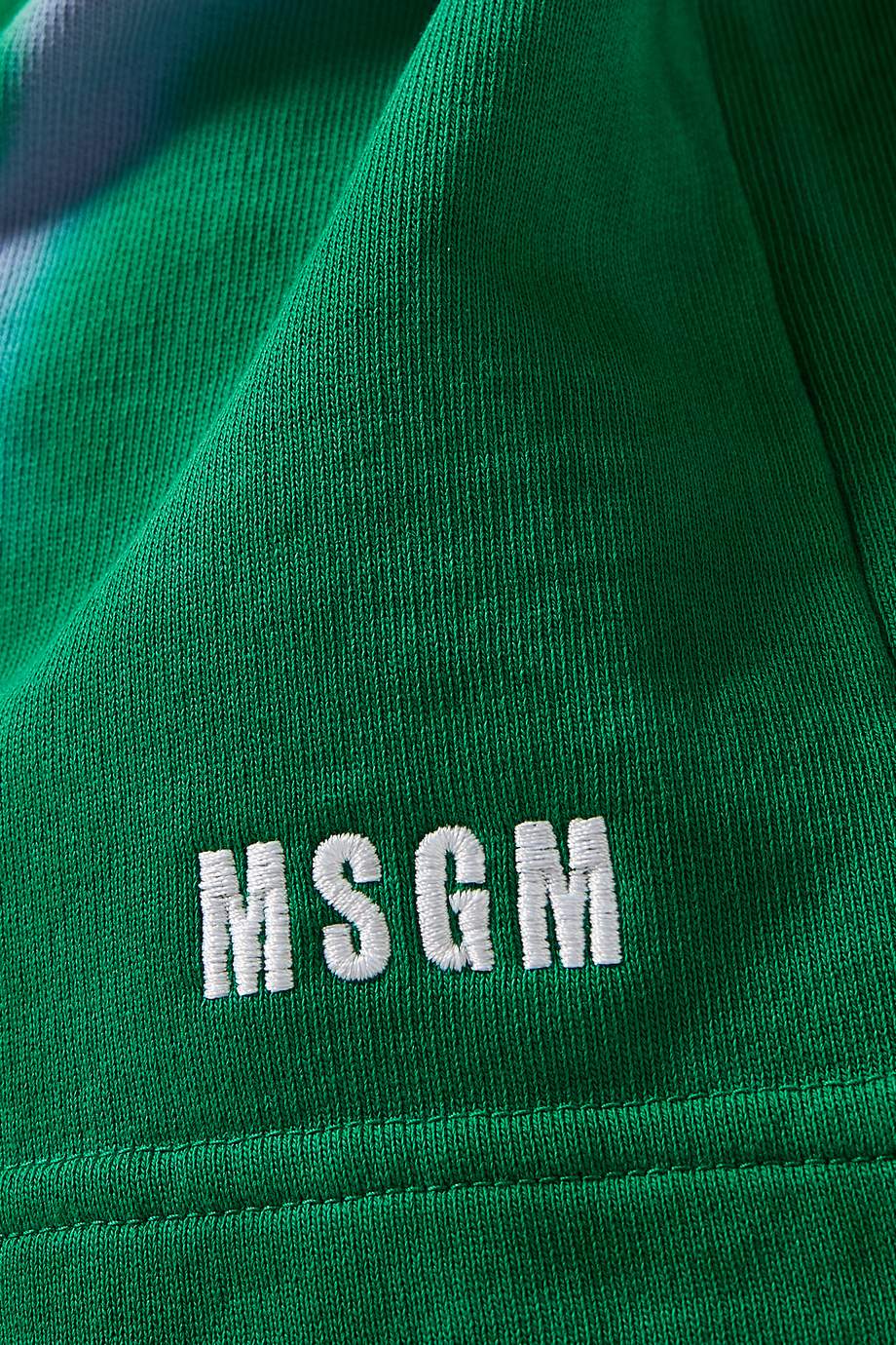 MSGM Women's Tie Dye Bermuda Shorts Multicolor
