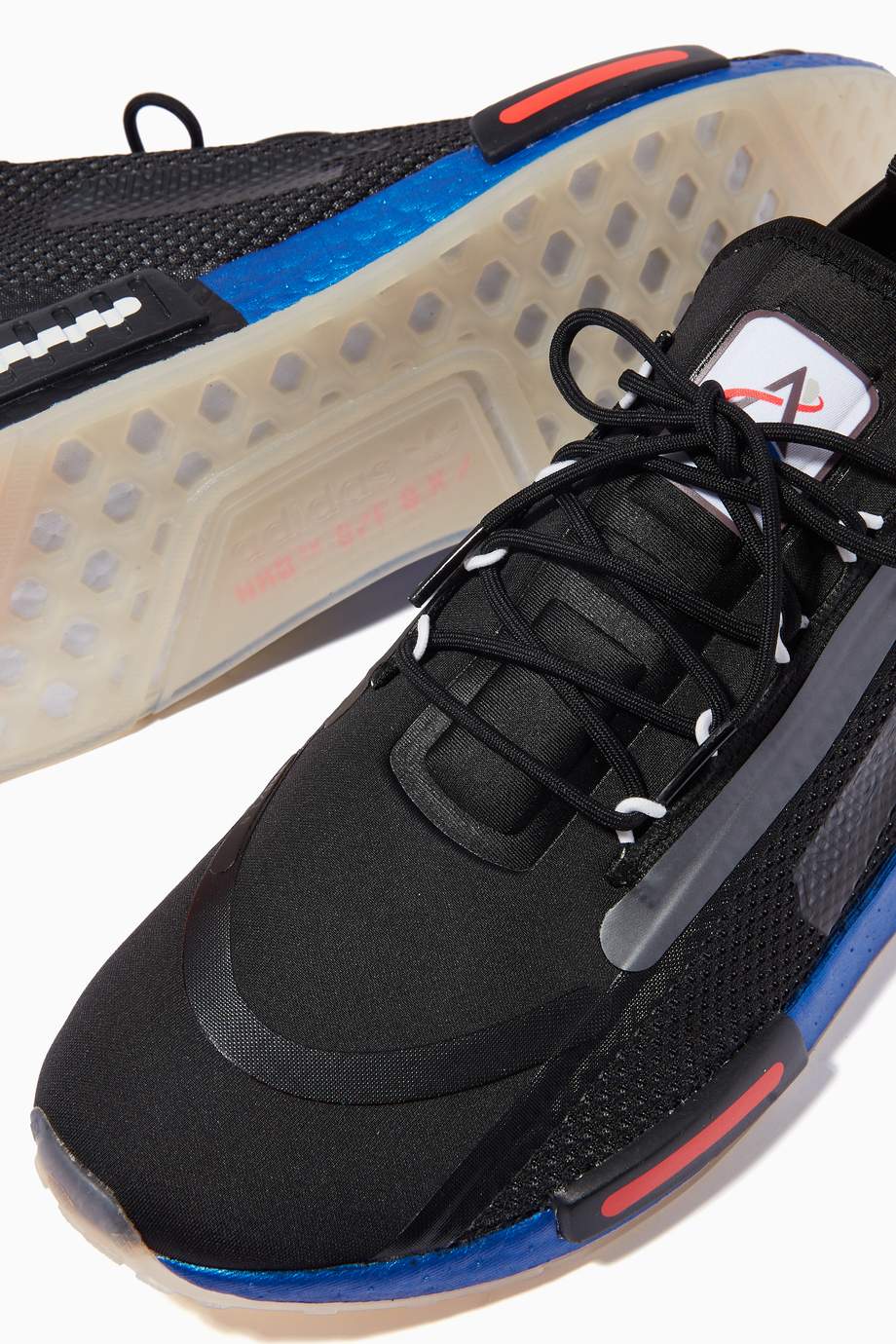 Shop adidas Originals Black NMD_R1 Spectoo Shoes for Men | Ounass UAE