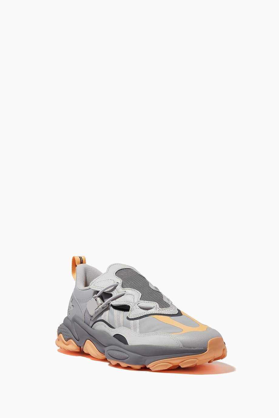 Shop adidas Originals Grey Ozweego Flipshield Shoes for Men | Ounass UAE