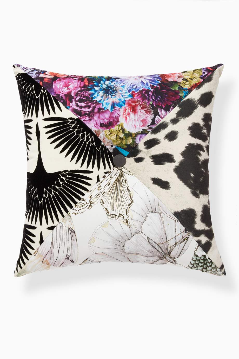 Shop Maison Mishmashi Multicolour Karen Cushion 50 X 50 For Women Ounass Saudi