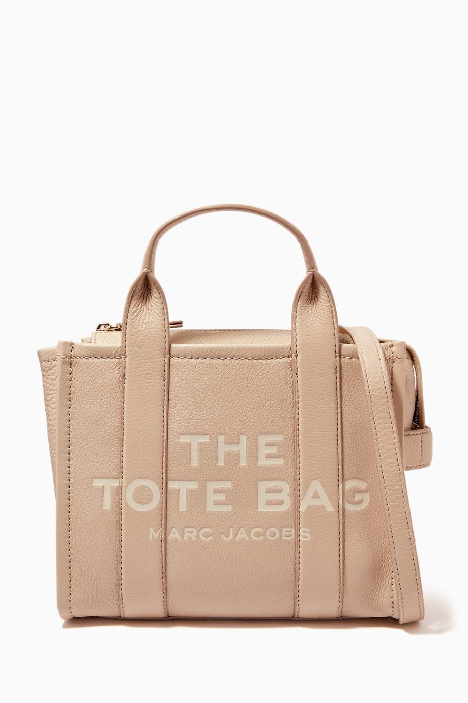 marc jacobs beige the traveler tote