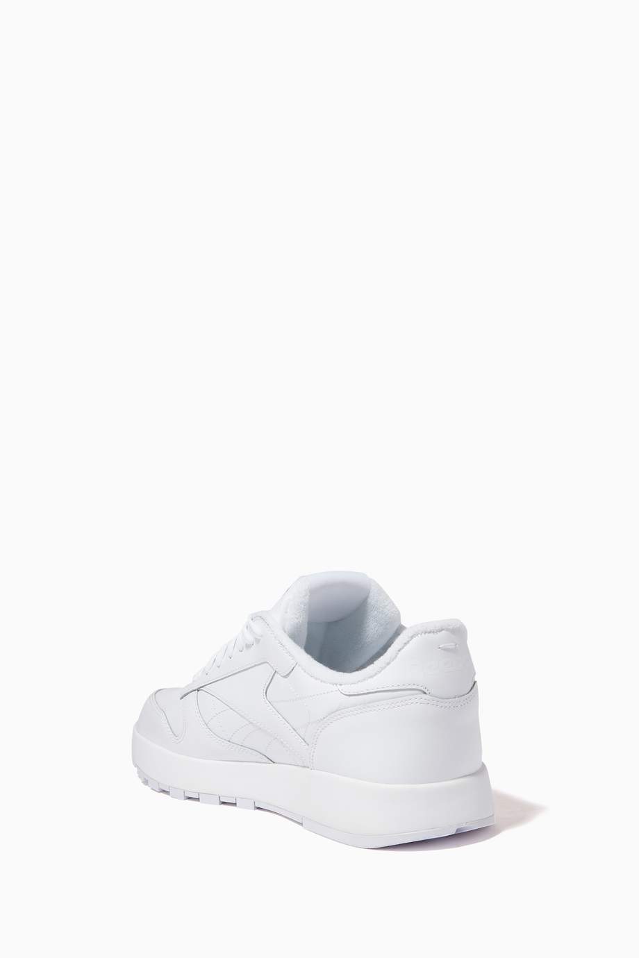 classic leather tabi shoes