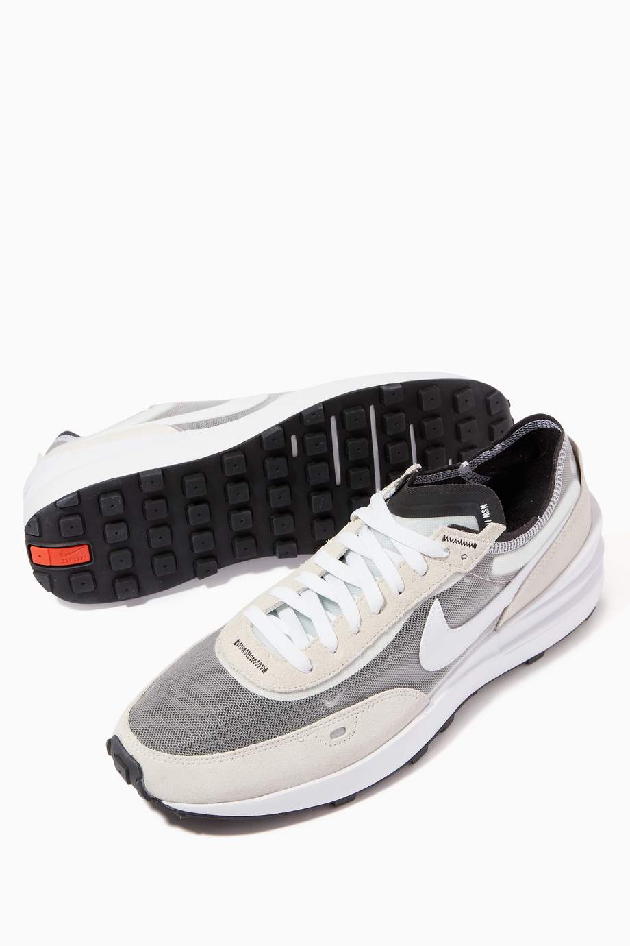 nike waffle one men white