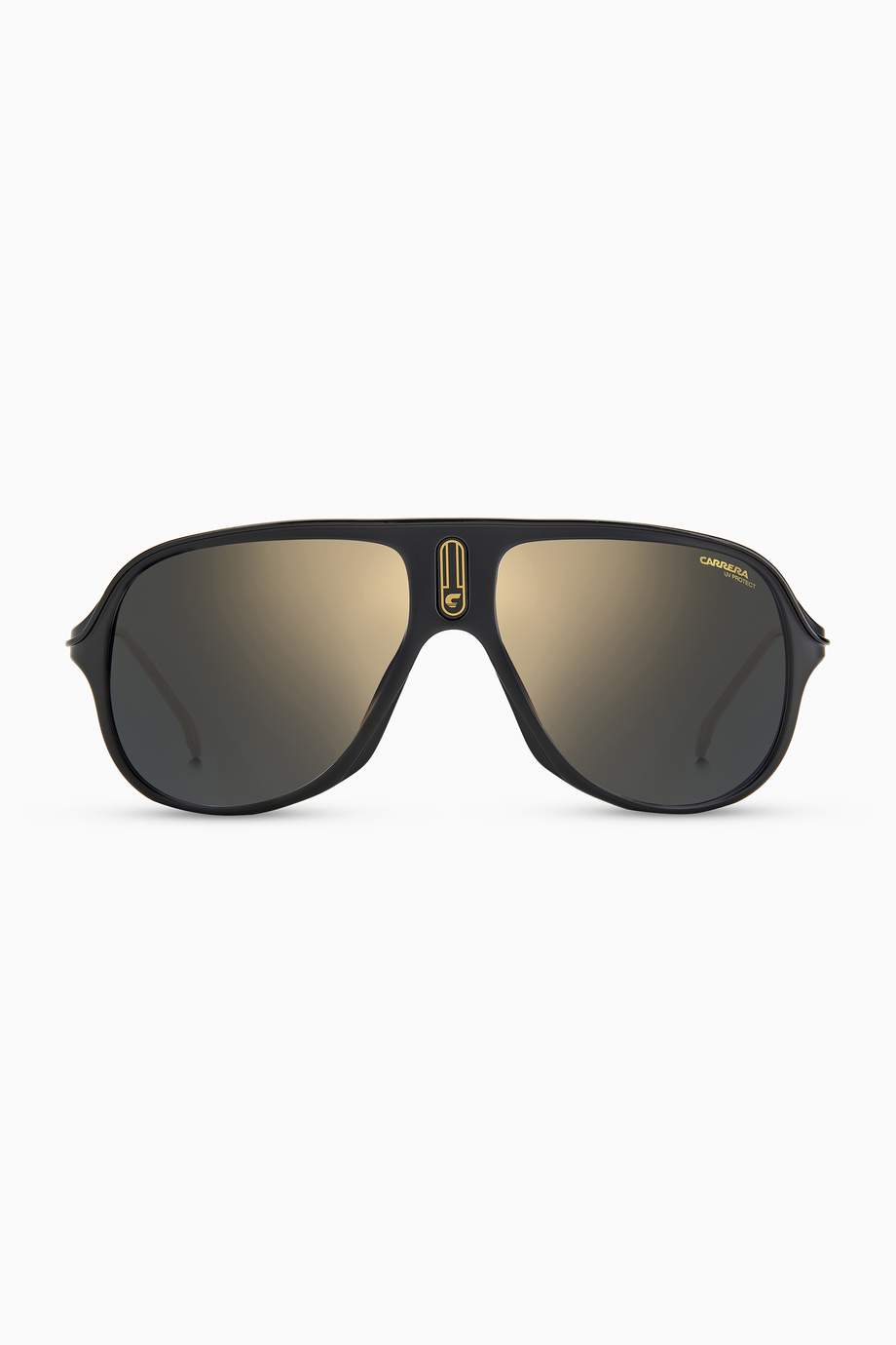 Shop Carrera Black Safari 65 Aviator Sunglasses in Optyl® for Men