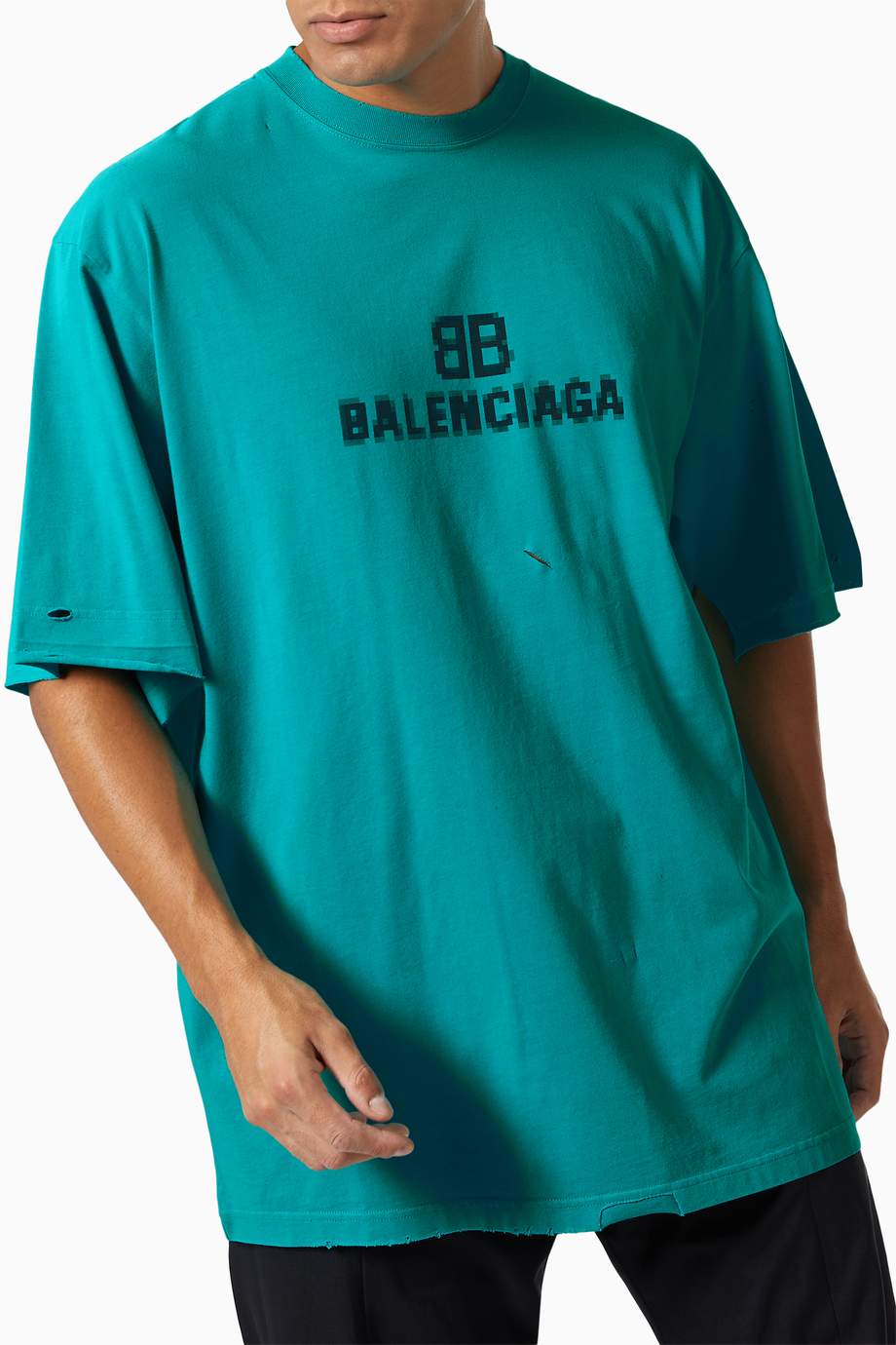 balenciaga t shirt pixel