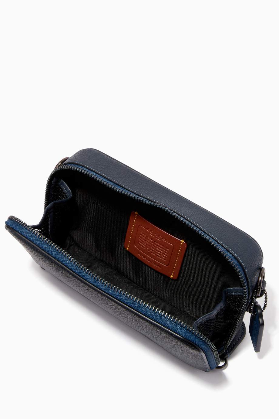 Shop Coach Blue Charter Slim Crossbody Bag for Men Ounass UAE