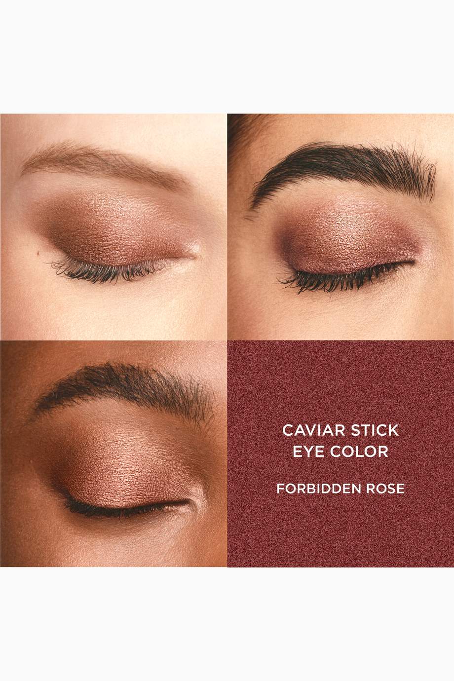 Shop Laura Mercier Forbidden Rose RoseGlow Caviar Stick Eye Color, 1
