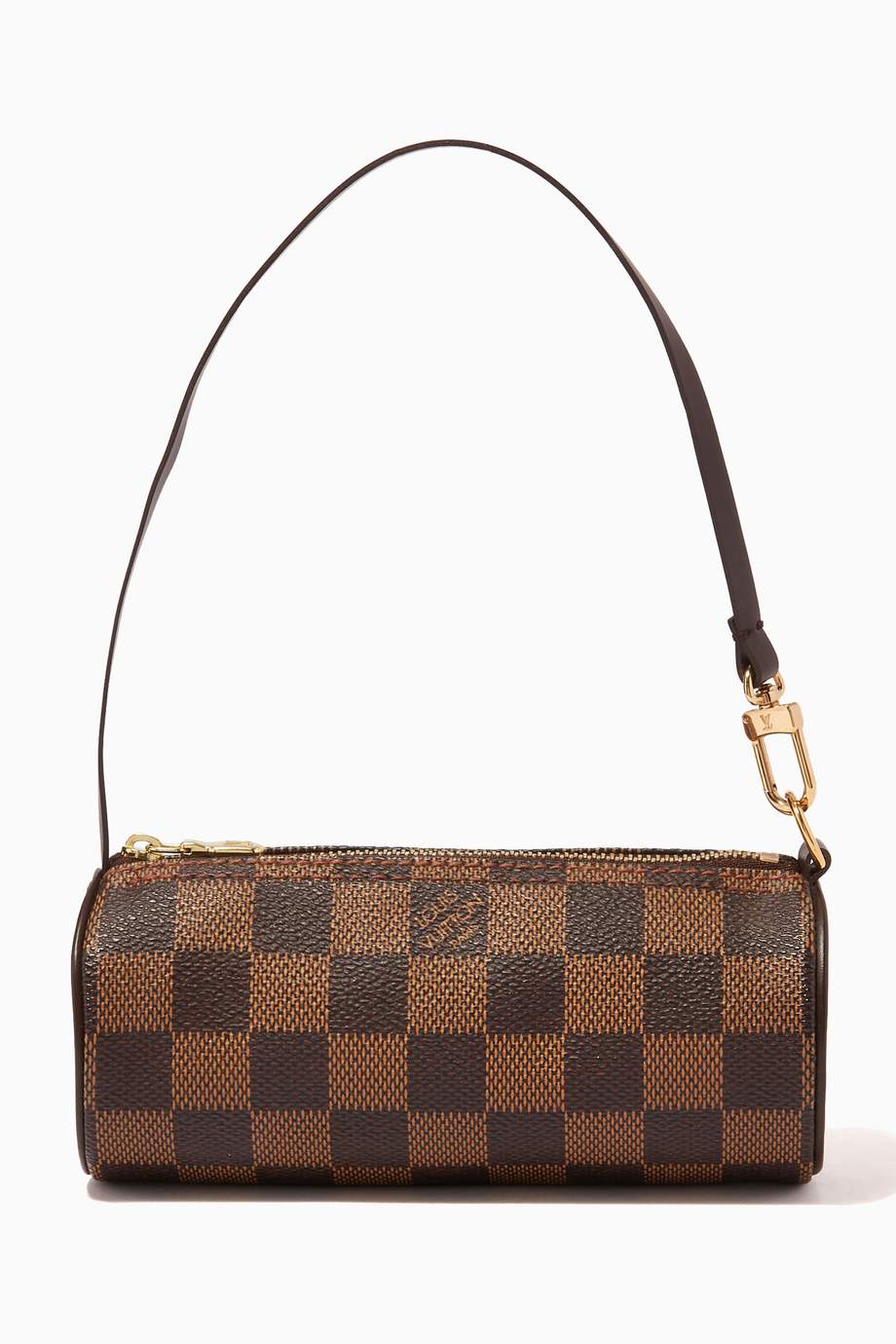 Shop Louis Vuitton Vintage Brown Mini Papillon Bag in Damier Ebene Canvas for Women | Ounass UAE