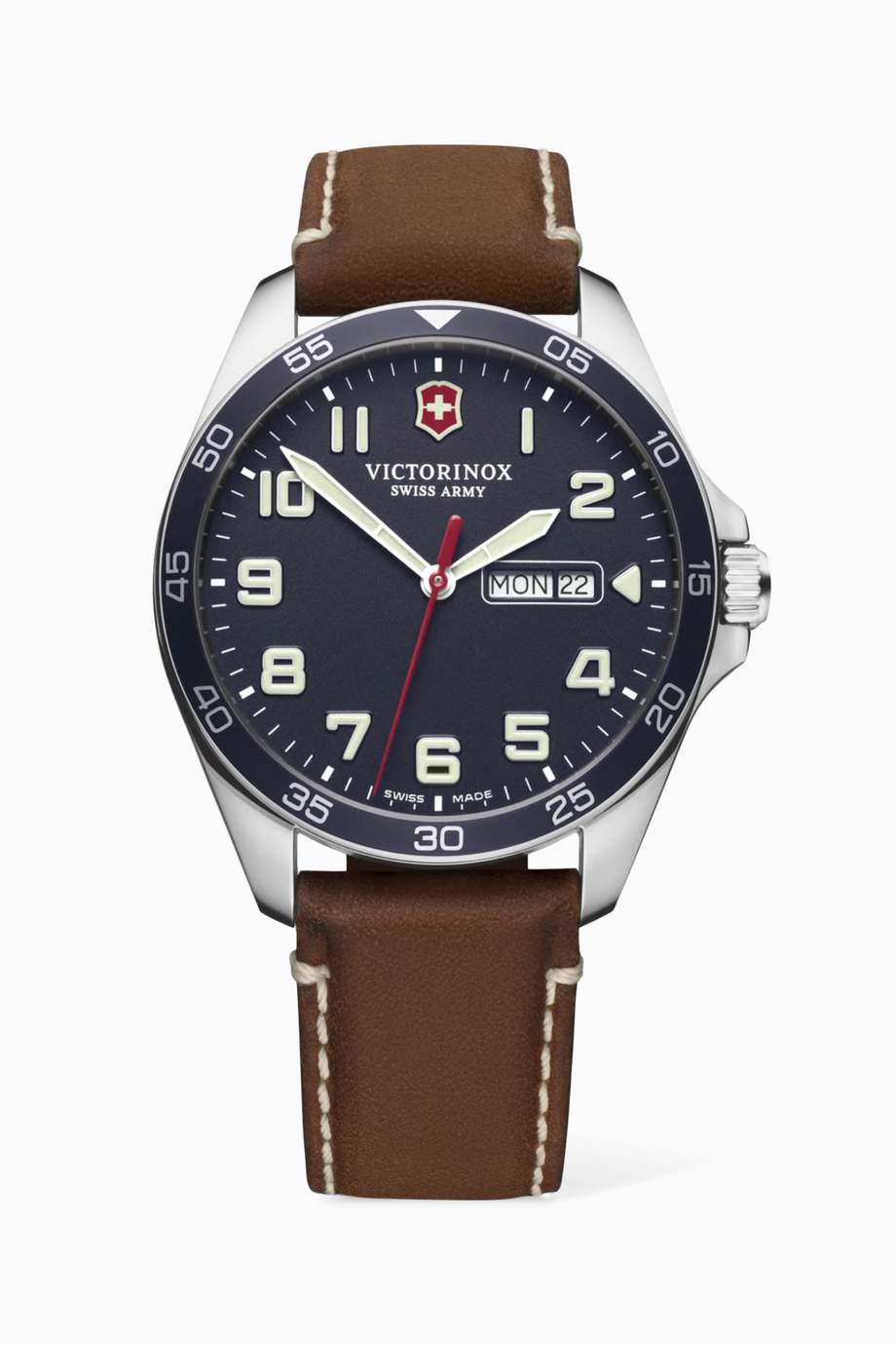 Shop Victorinox Blue FieldForce Watch, 42mm for Men | Ounass UAE