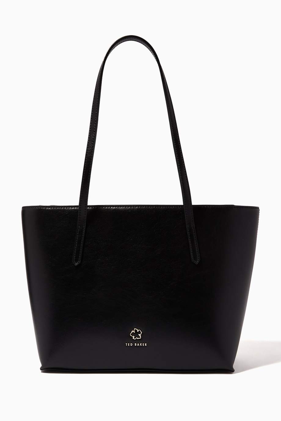Shop Ted Baker Black Jorjina Tote Bag in Leather for Women | Ounass UAE