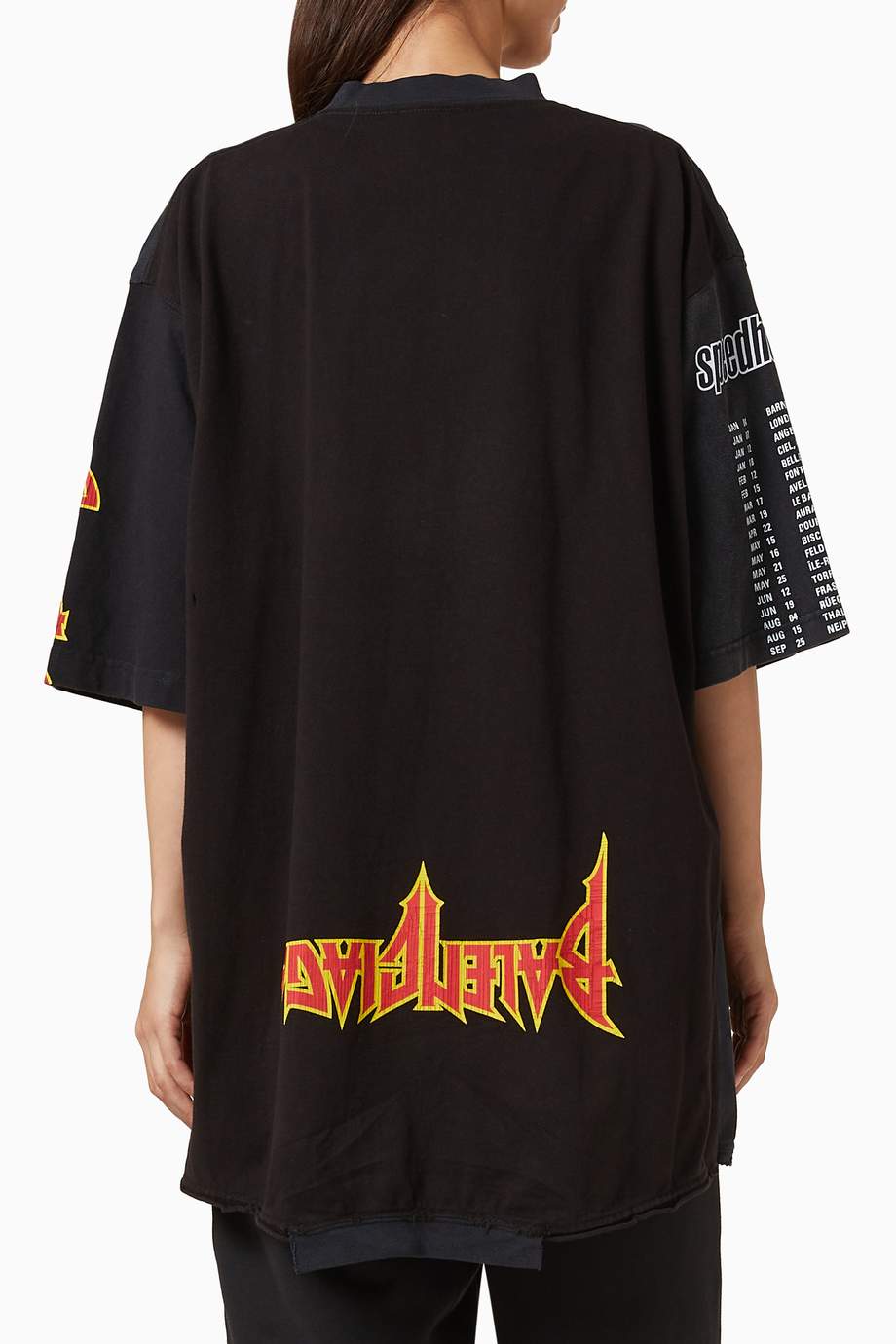 speed hunter upside down t shirt oversized