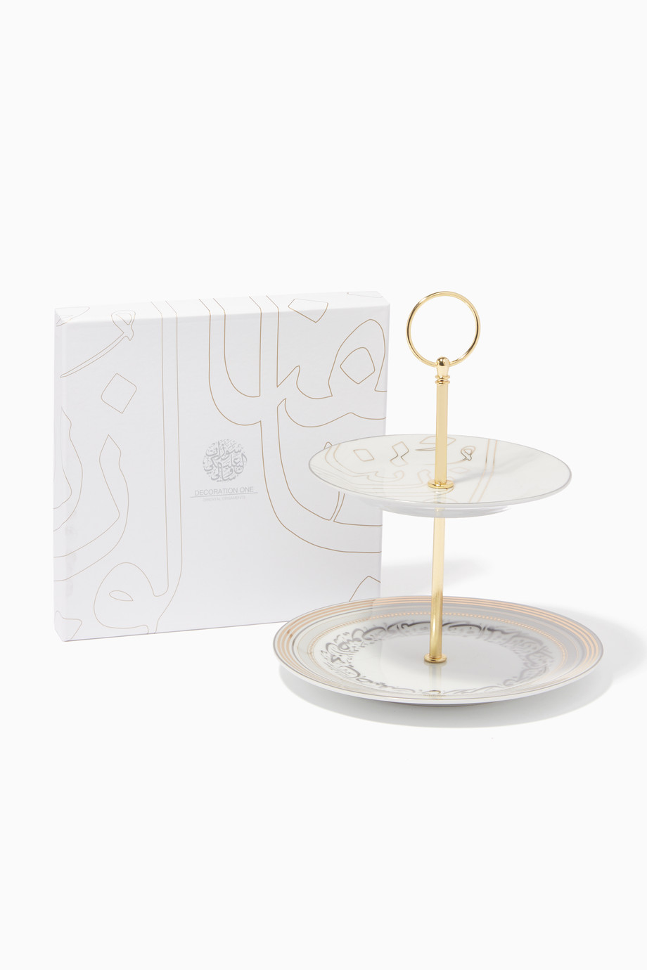 Shop Decoration One Multicolour Gold Calligraphy Porcelain Two