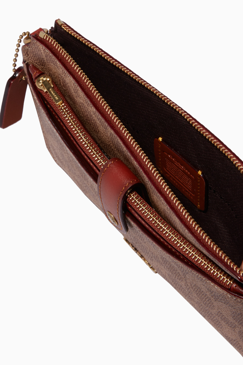 Shop Coach Brown Noa Pop-Up Messenger Bag for Women ...