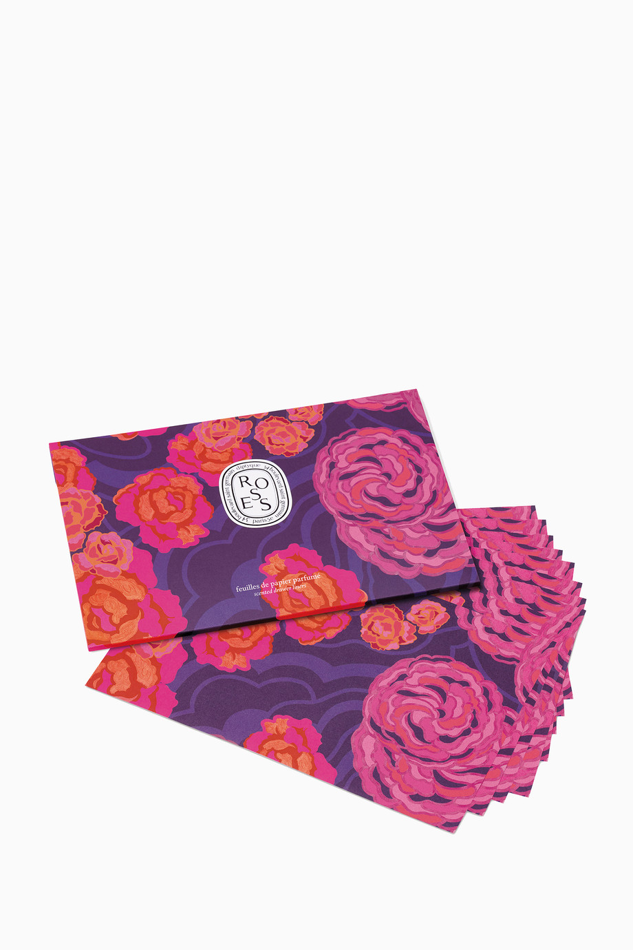 Shop Diptyque Multicolour Roses Scented Drawer Liners For Women