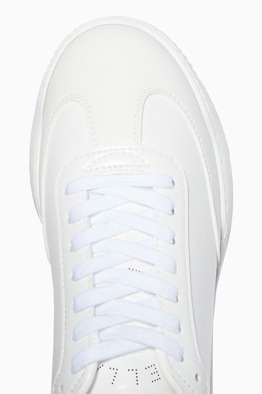 Shop Stella McCartney White Loop Lace-Up Sneakers for Women | Ounass UAE