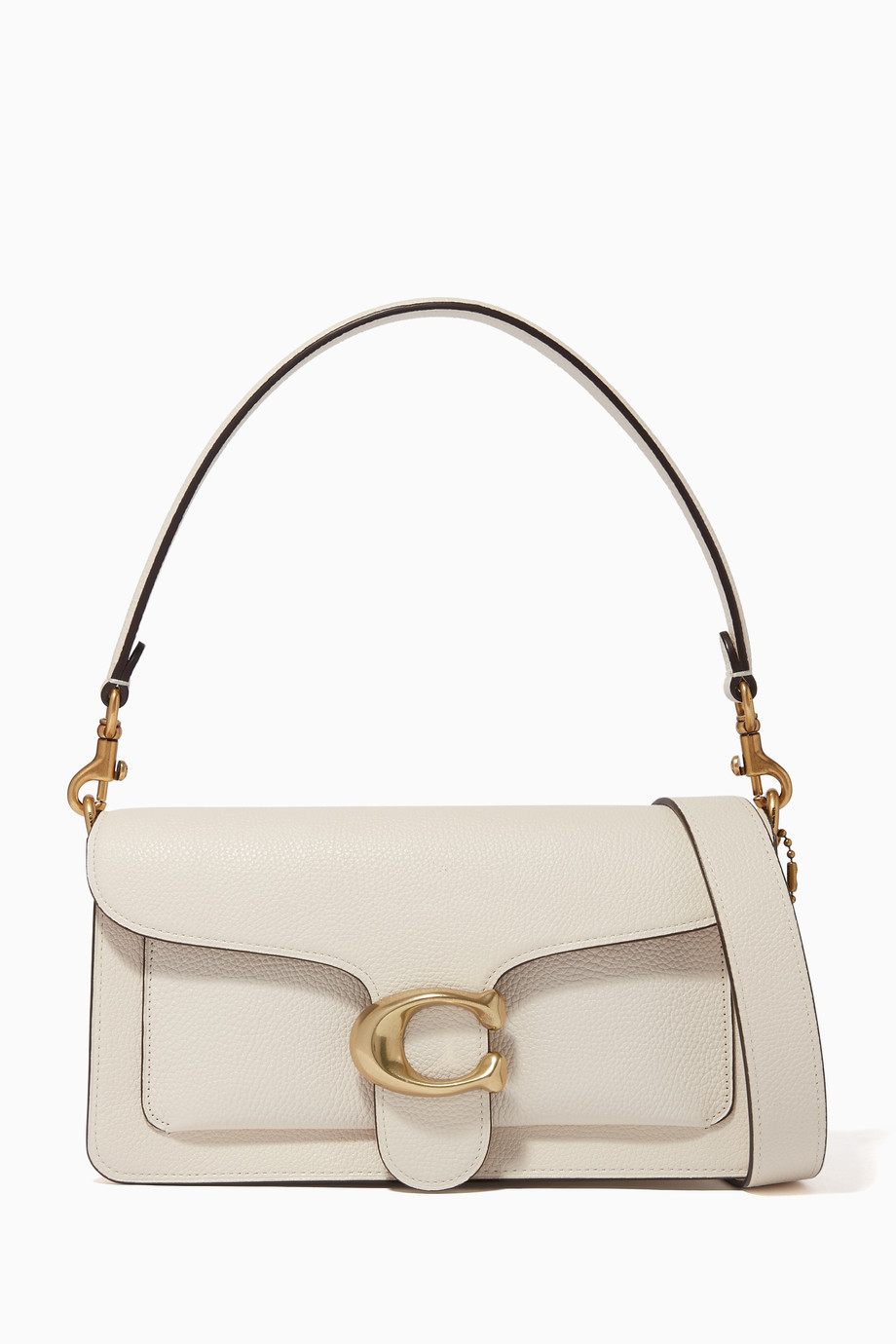 Shop Coach White Tabby 26 Leather Shoulder Bag for Women | Ounass UAE