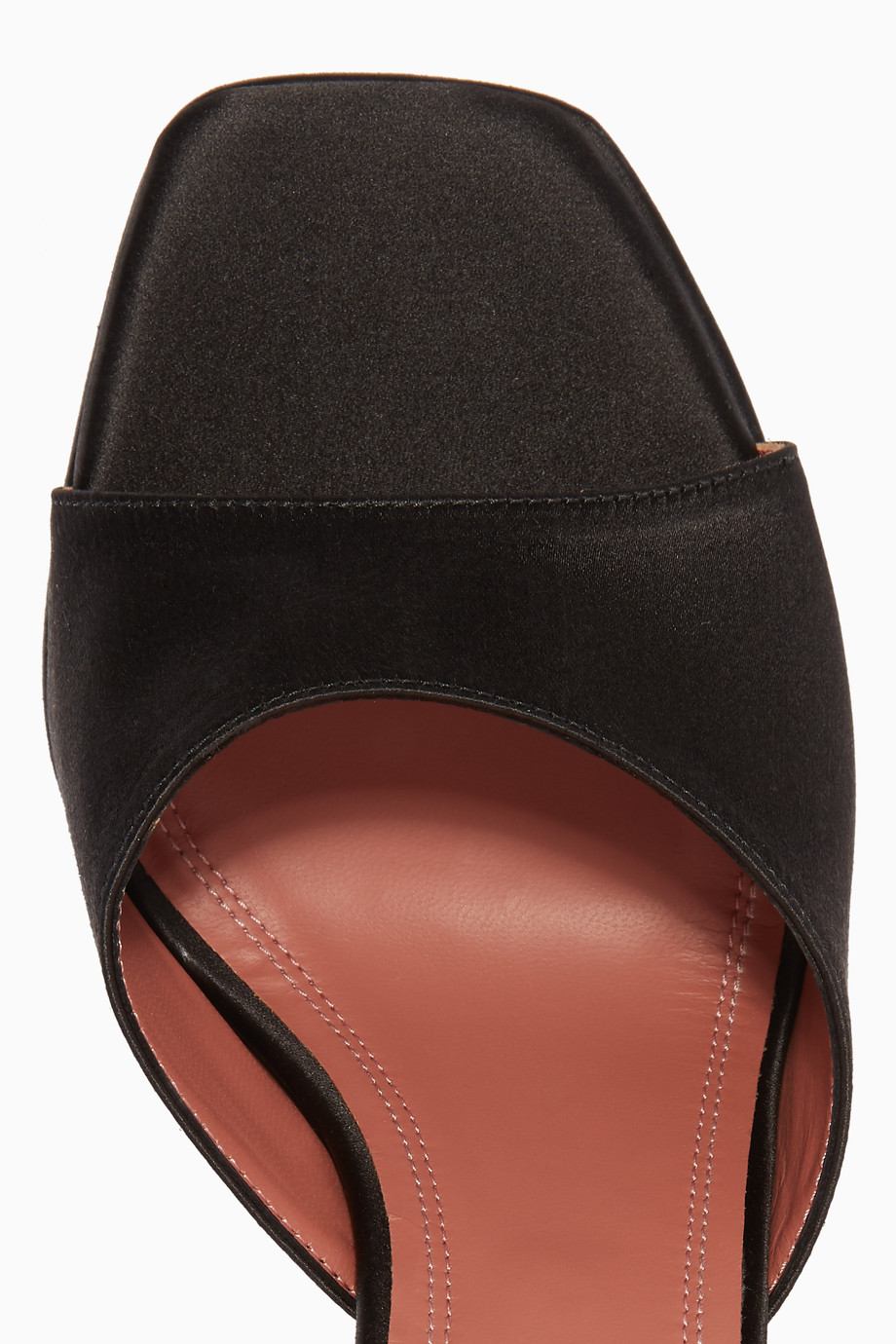 dalida satin platform mules