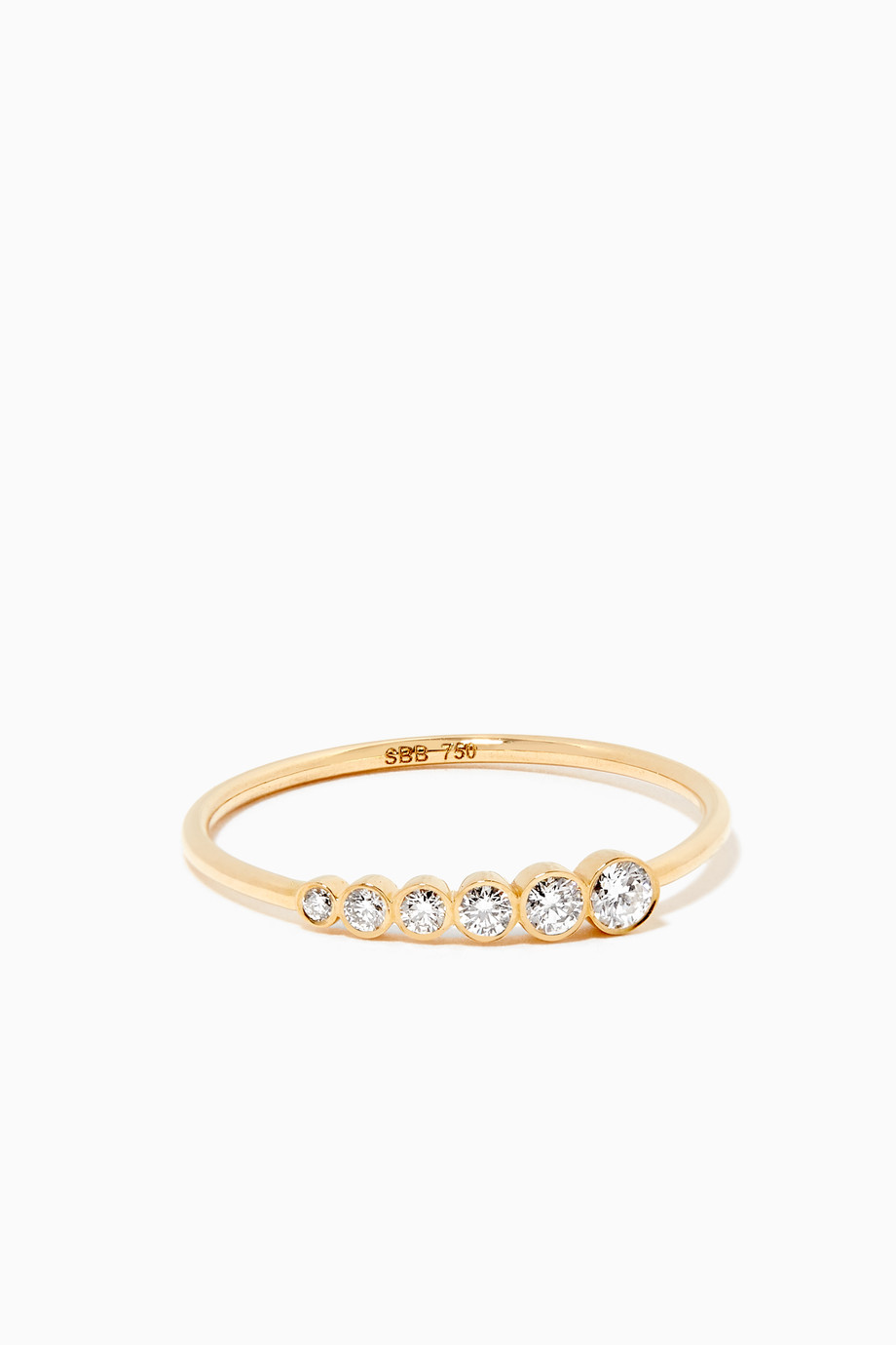 Shop Sophie Bille Brahe Yellow Pleine De Lune Grand Diamond Ring