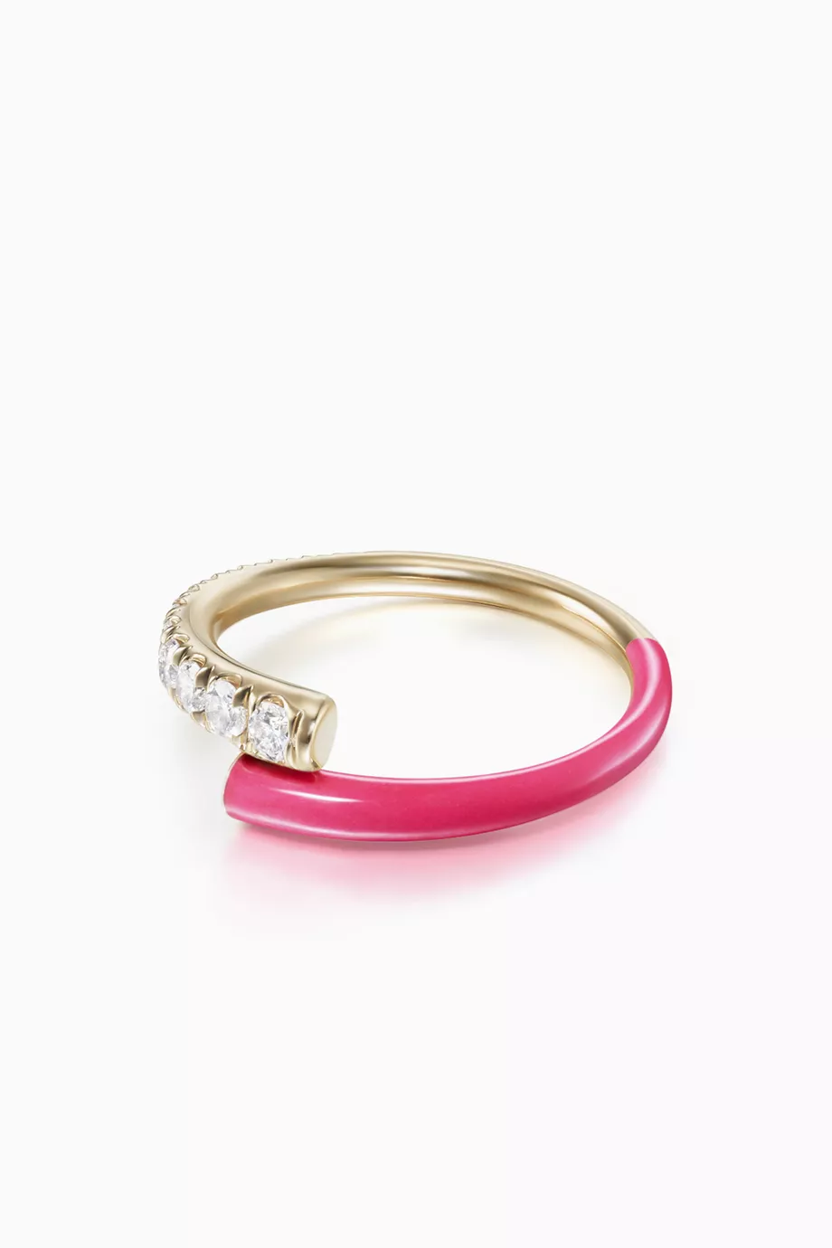 Lola Diamond & Enamel Ring