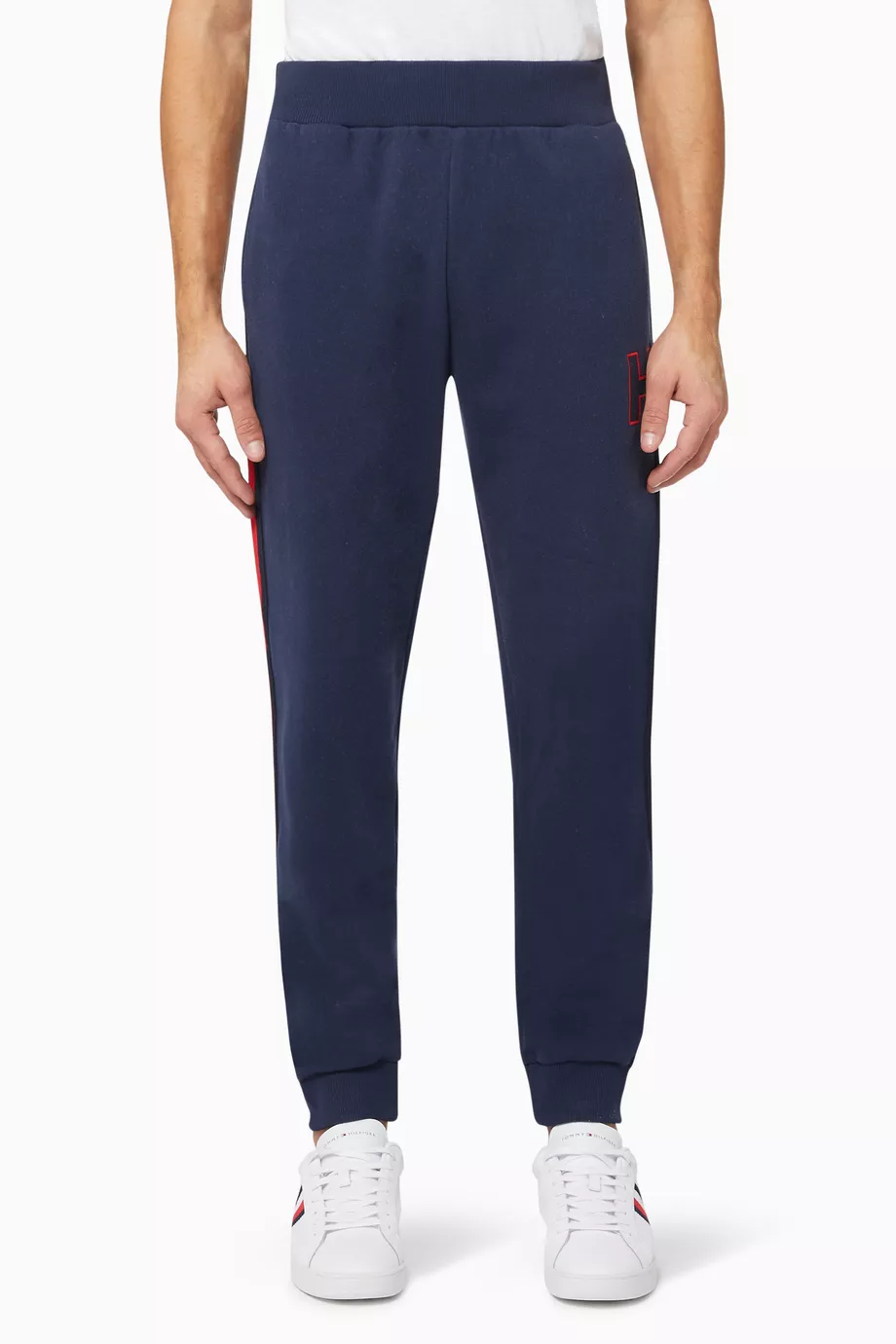 Tommy Hilfiger Lounge Signature Tape Jogger Pants in Recycled Cotton ...